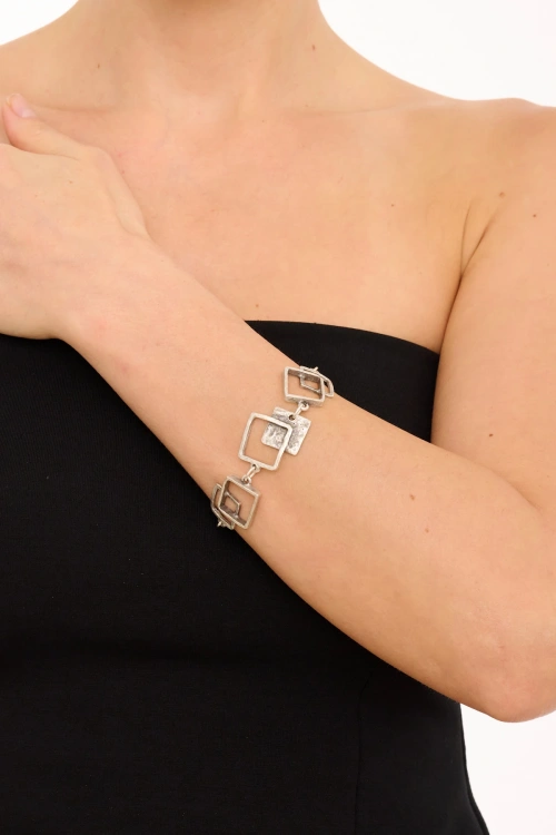 Kiraz Silver Plated Bracelet