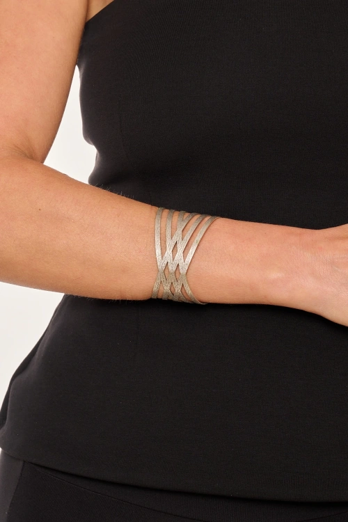 Kiraz Silver Plated Bracelet