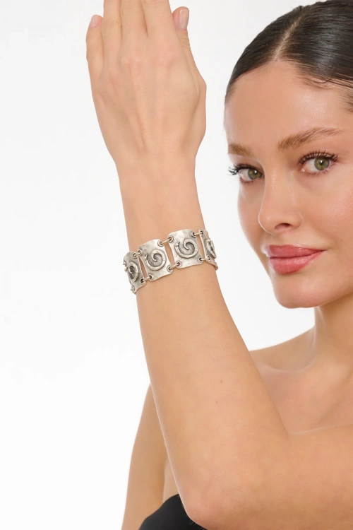 Kiraz Silver Plated Bracelet