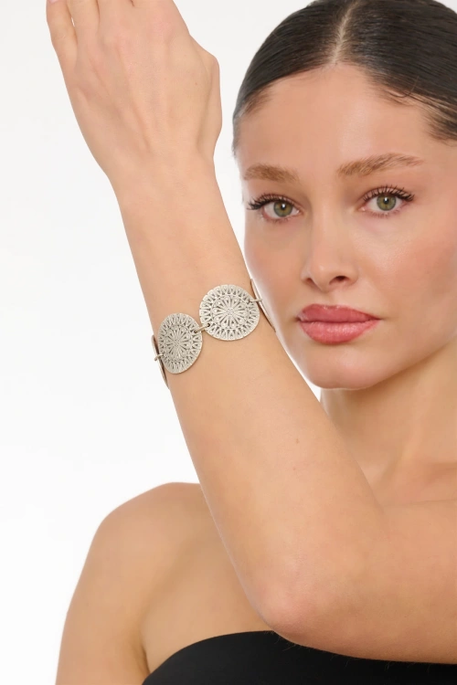 Kiraz Silver Plated Bracelet