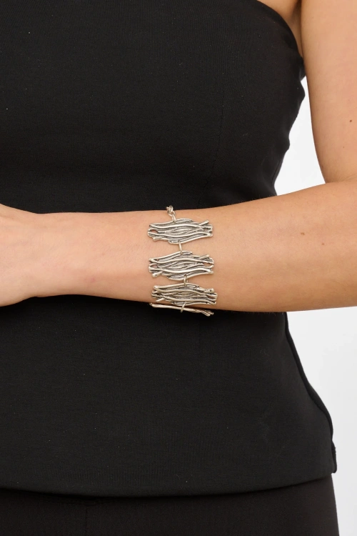 Kiraz Silver Plated Bracelet