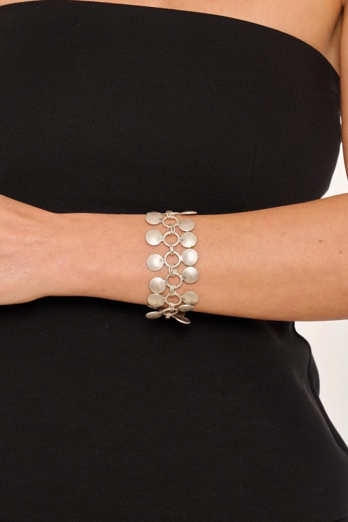 Kiraz Silver Plated Bracelet