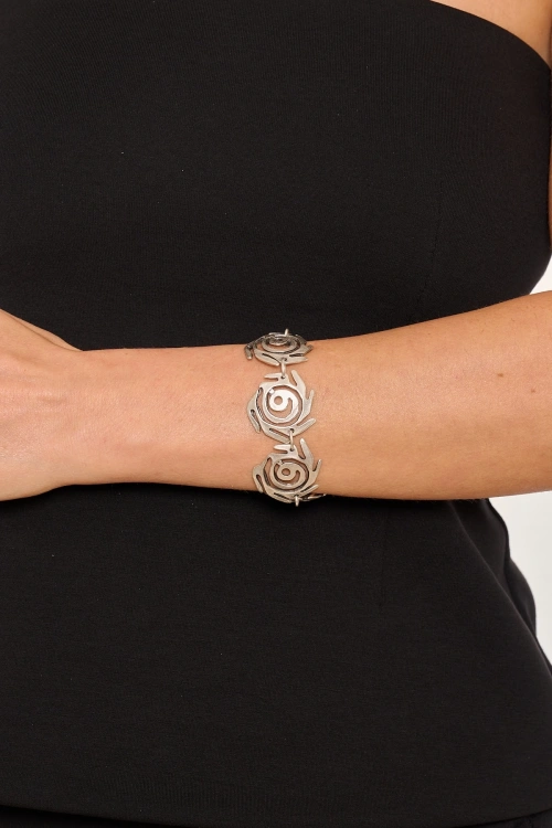 Kiraz Silver Plated Bracelet