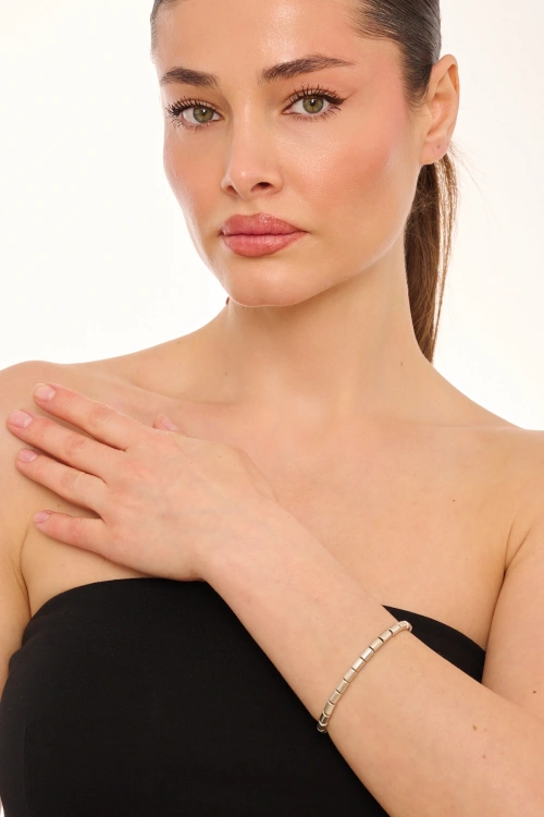 Kiraz Silver Plated Bracelet