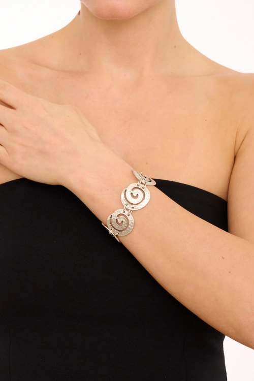 Kiraz Silver Plated Bracelet