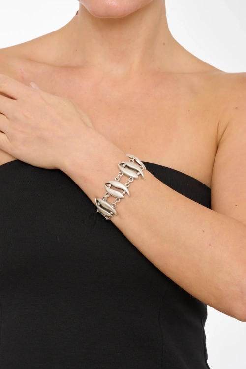 Kiraz Silver Plated Bracelet