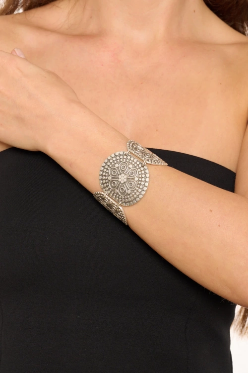 Kiraz Silver Plated Bracelet