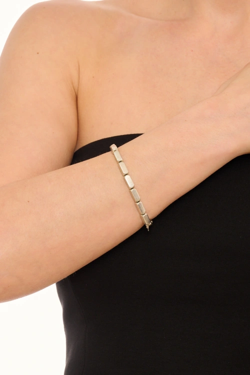 Kiraz Silver Plated Bracelet