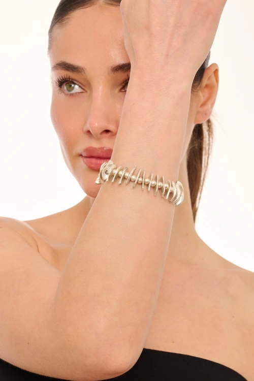 Kiraz Silver Plated Bracelet