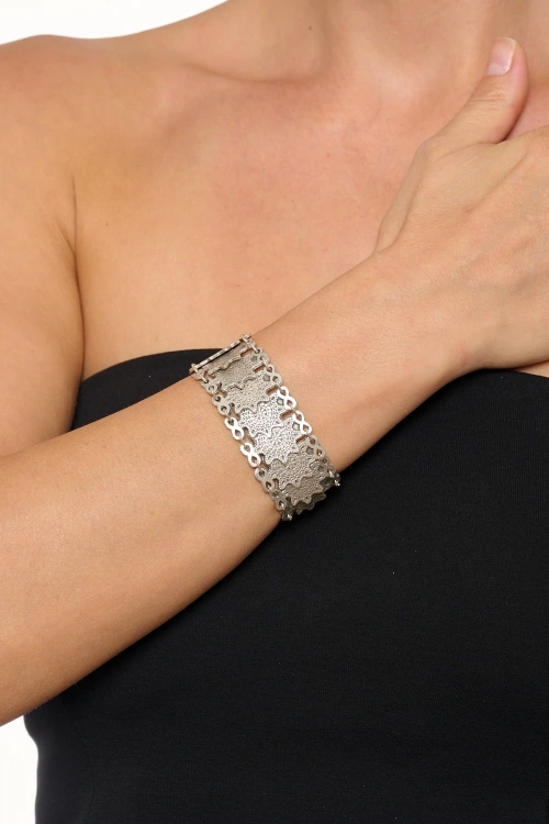 Kiraz Silver Plated Bracelet