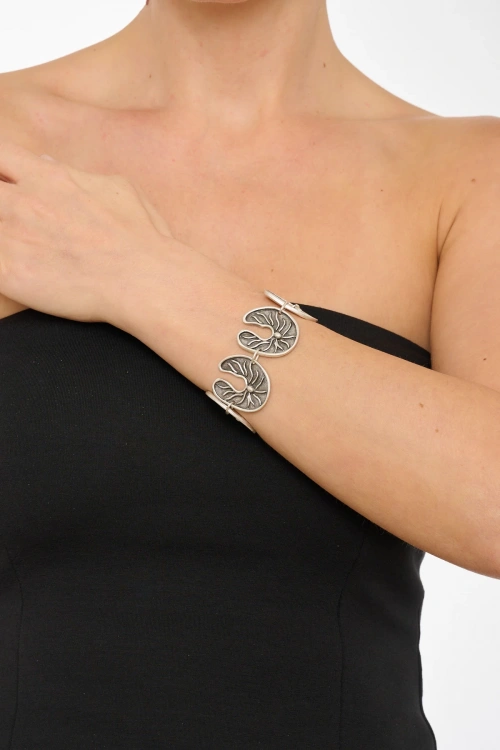 Kiraz Silver Plated Bracelet