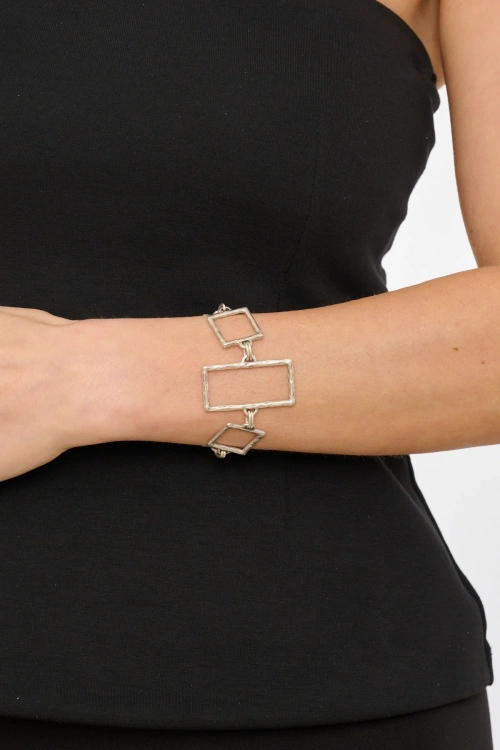 Kiraz Silver Plated Bracelet