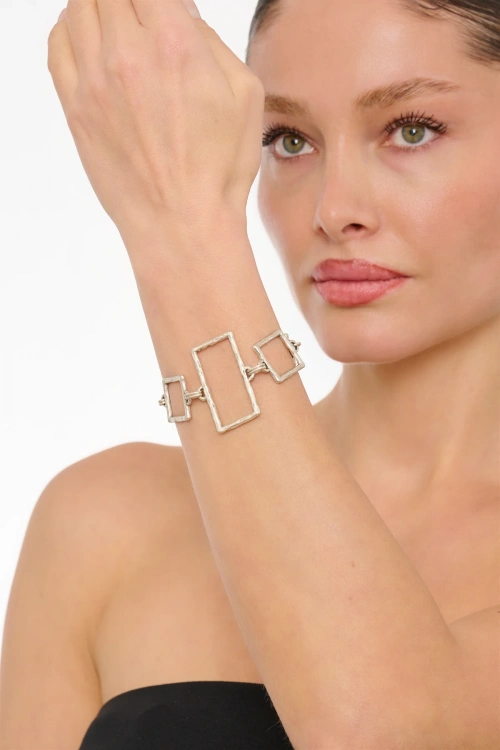 Kiraz Silver Plated Bracelet