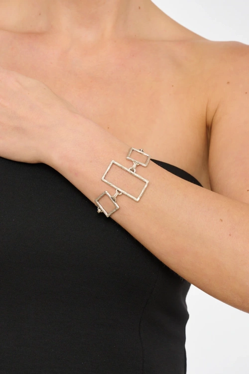 Kiraz Silver Plated Bracelet