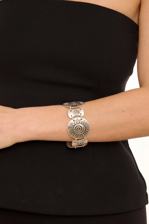 Kiraz Silver Plated Bracelet