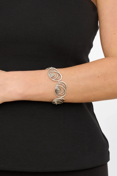 Kiraz Silver Plated Bracelet