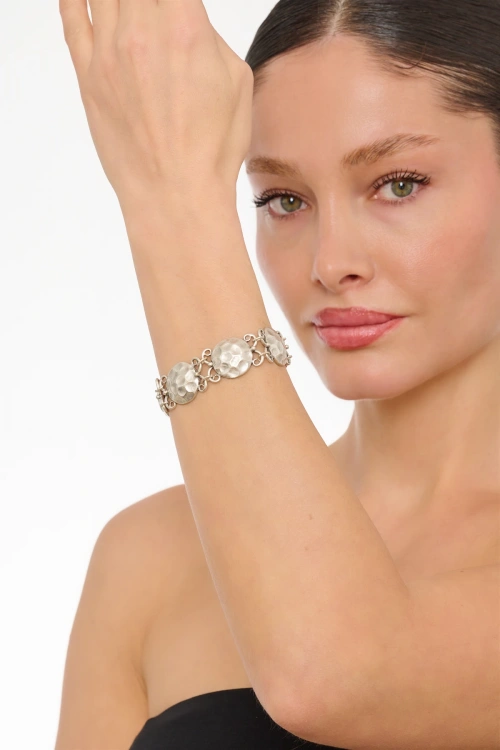 Kiraz Silver Plated Bracelet