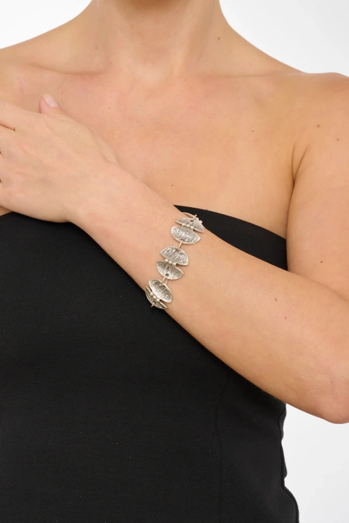 Kiraz Silver Plated Bracelet