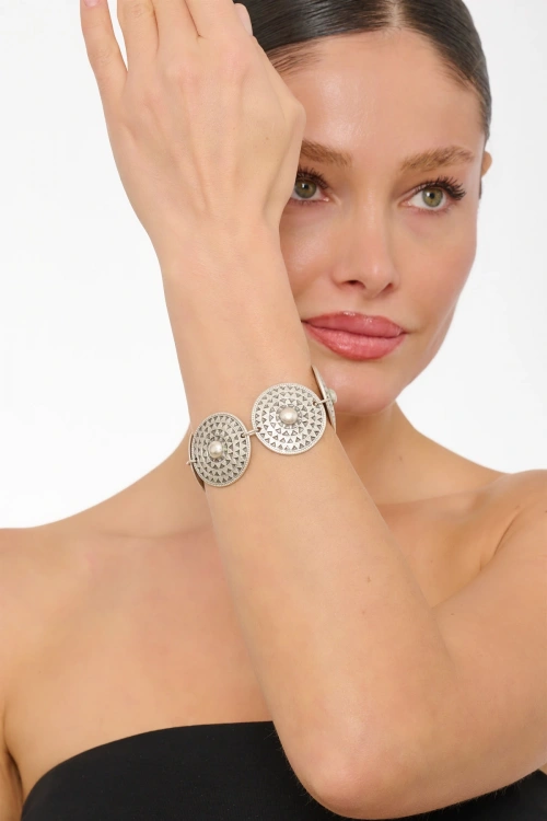 Kiraz Silver Plated Bracelet