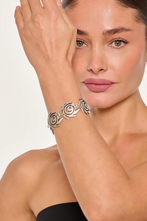 Kiraz Silver Plated Bracelet