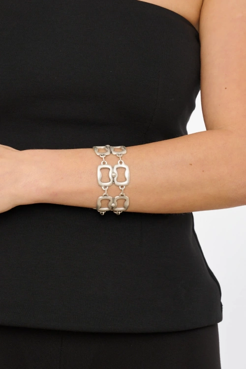 Kiraz Silver Plated Bracelet