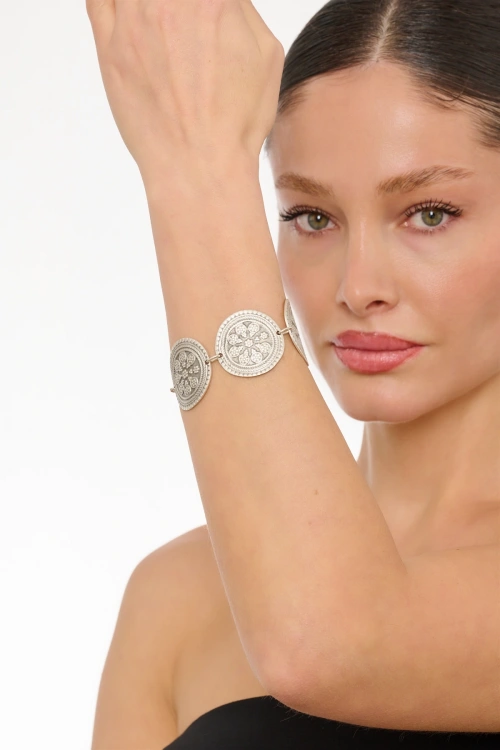 Kiraz Silver Plated Bracelet