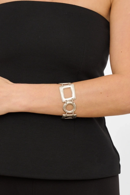 Kiraz Silver Plated Bracelet