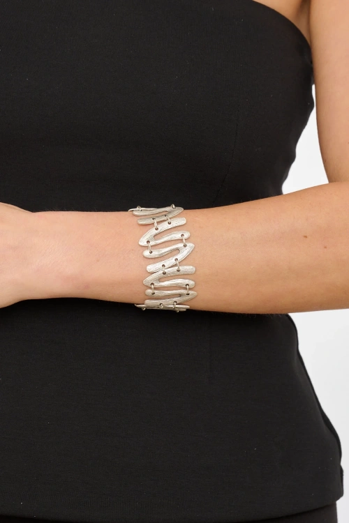 Kiraz Silver Plated Bracelet