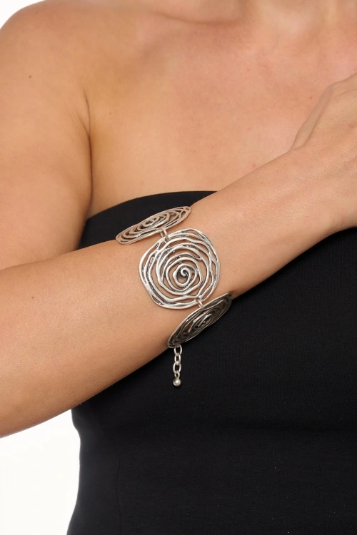 Kiraz Silver Plated Bracelet