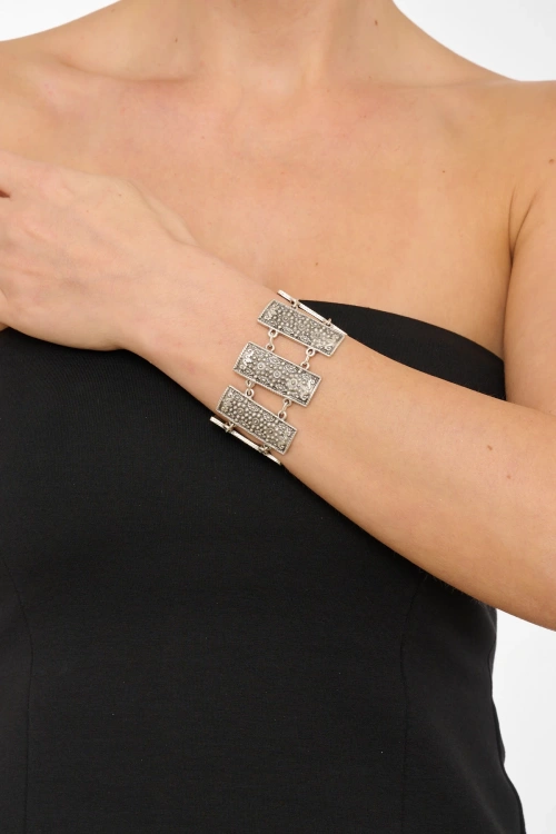 Kiraz Silver Plated Bracelet