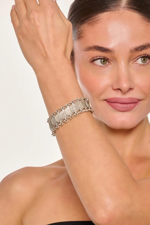 Kiraz Silver Plated Bracelet