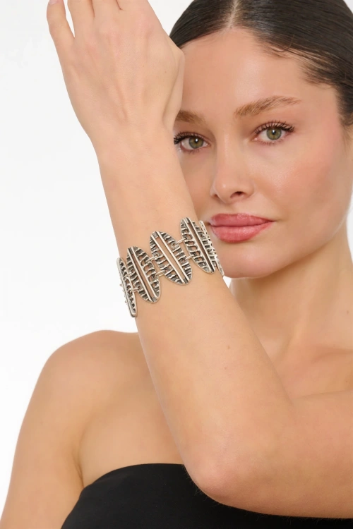 Kiraz Silver Plated Bracelet