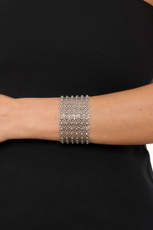 Kiraz Silver Plated Bracelet