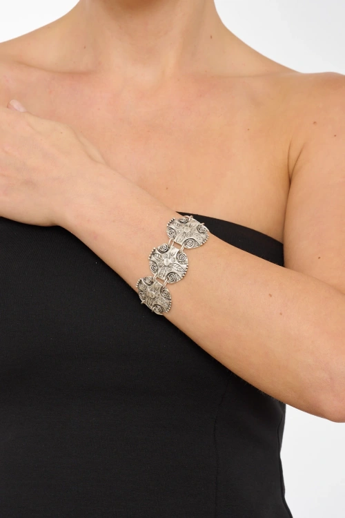 Kiraz Silver Plated Bracelet