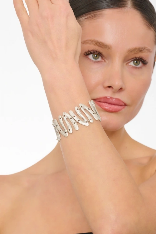 Kiraz Silver Plated Bracelet