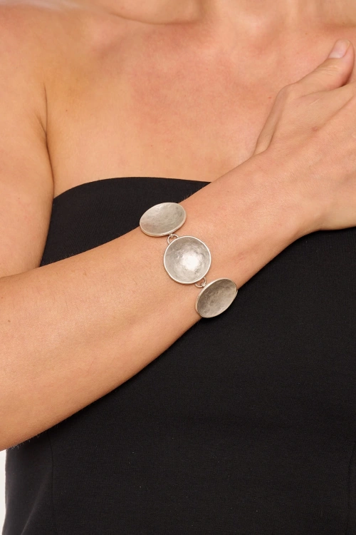 Kiraz Silver Plated Bracelet