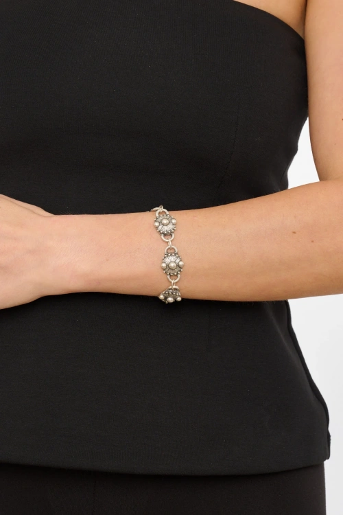 Kiraz Silver Plated Bracelet