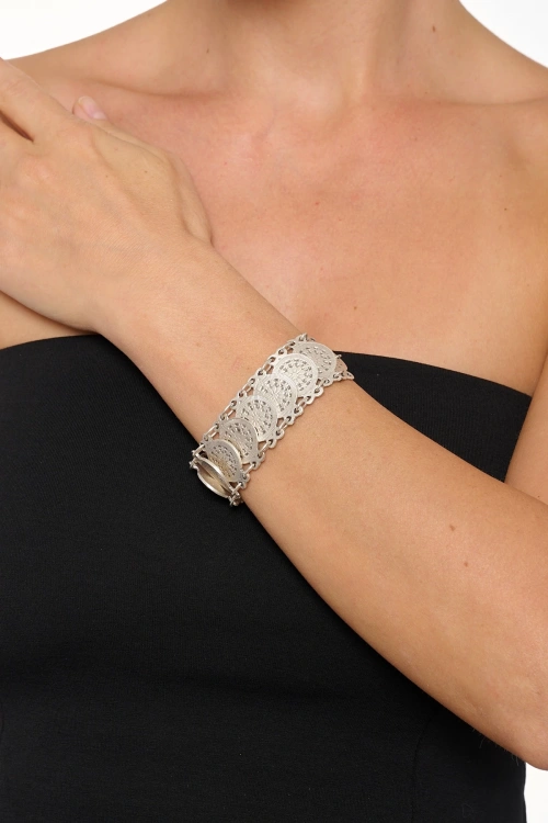 Kiraz Silver Plated Bracelet