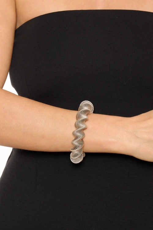 Kiraz Silver Plated Bracelet