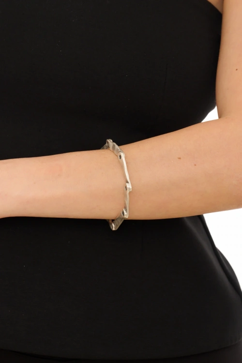 Kiraz Silver Plated Bracelet