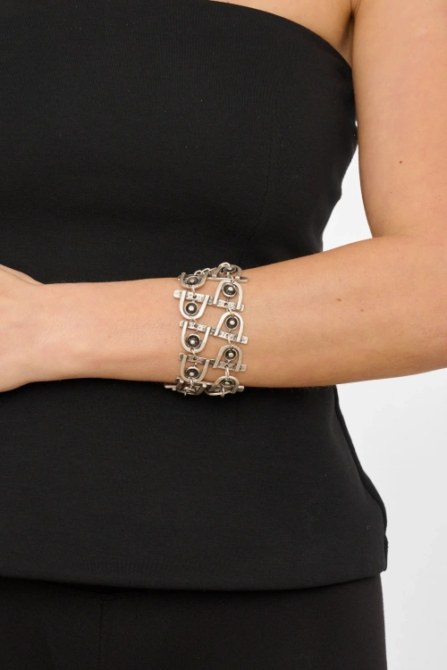 Kiraz Silver Plated Bracelet