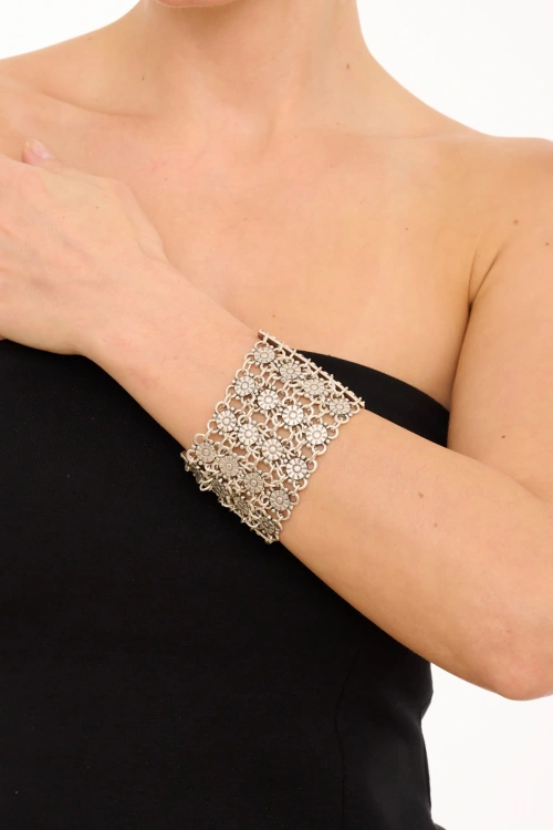 Kiraz Silver Plated Bracelet