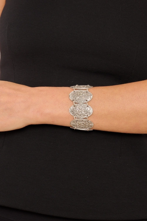 Kiraz Silver Plated Bracelet