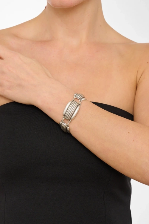 Kiraz Silver Plated Bracelet