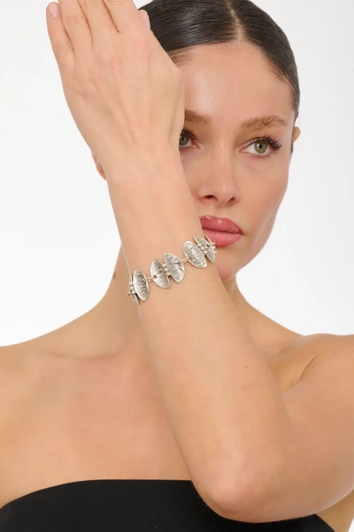 Kiraz Silver Plated Bracelet