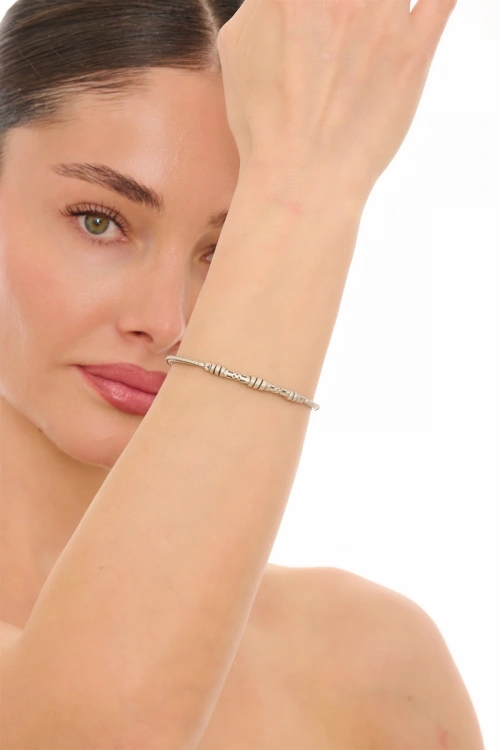 Kiraz Silver Plated Bracelet