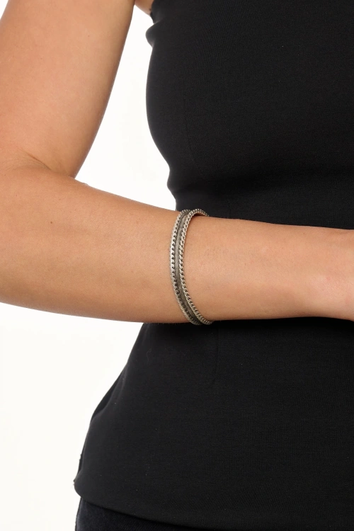 Kiraz Silver Plated Bracelet