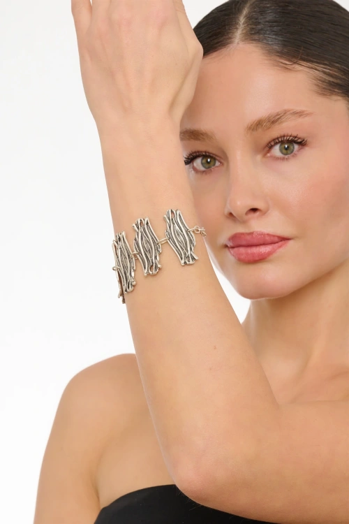 Kiraz Silver Plated Bracelet