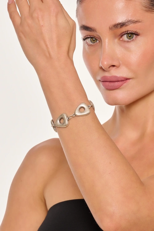 Kiraz Silver Plated Bracelet