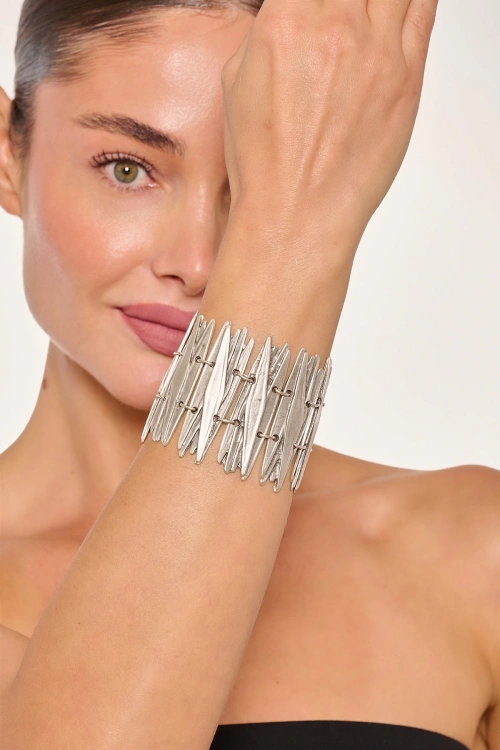 Kiraz Silver Plated Bracelet